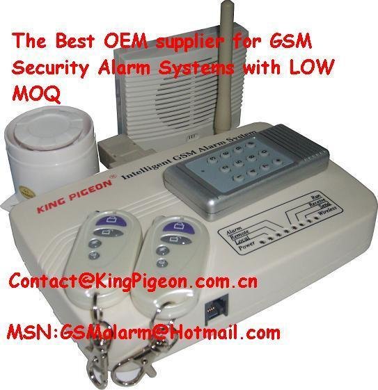 GSM alarm system with LCD,King Pigeon S3524A 3