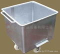 stainless steel meat trolley