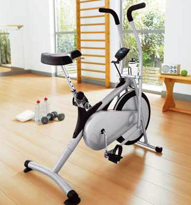 Dual-Action Rower Exercise Bike