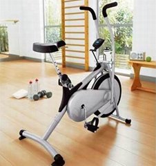 Dual-Action Rower Exercise Bike
