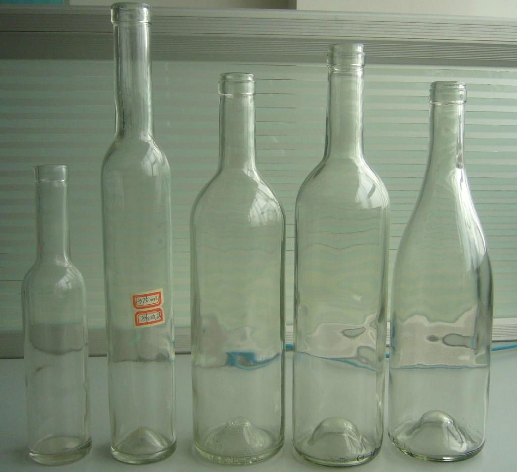 glass wine bottle