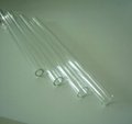 glass tube with fire-polished ends