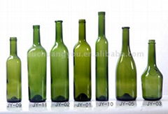 glass wine bottle 