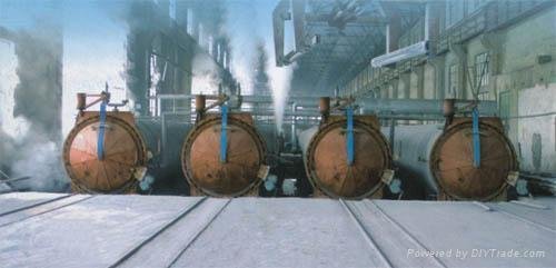 Autoclave for AAC brick making