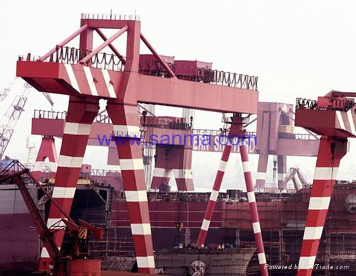  Big Gantry Crane with capacity of 300T and over