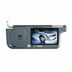 7" Sun Visor Car DVD with Card Reader & USB Input 