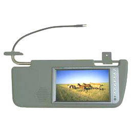 7" Sun Visor Monitor & TV in Car 