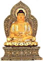 buddha statue and utensil offer here