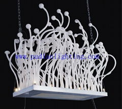 Art Glass chandelier / Ahand blown glass lighting  PD1133