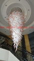 Hand blown glass chandelier / art glass lighting PD11302 1