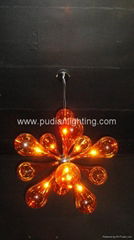 Hand blown glass lighting / glass ballon chandelier / PD12004