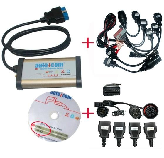AUTOCOM CDP For Cars & Trucks & Generic 3 In 1 With OKI Chip And Bluetooth