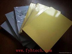 instant golden  pvc  card material