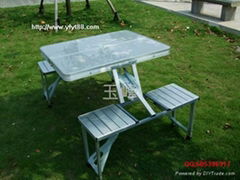 Leisure table, advertising tables, portable folding table, aluminum table