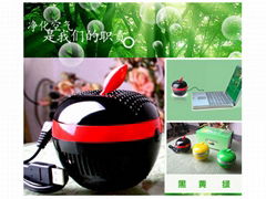 USB Anion Air Purifier Size: 80 x 80 x 70mm