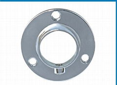 Flange tube holder