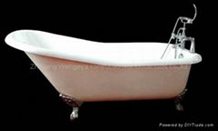 Vintage Cast iron bathtub