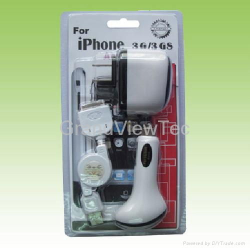 3 in 1 Charger Kit for iPhone 2