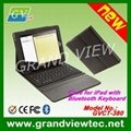 Bluetooth Keyboard for iPad --With Leather Case