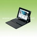 Bluetooth Keyboard for iPad --With Leather Case 3