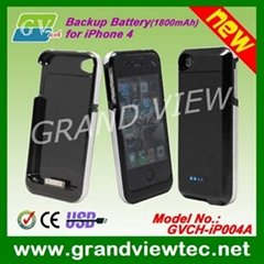 Portable Battery for iPhone 4 (1800mAh)