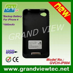 Portable Battery for iPhone 4 (1900mAh)