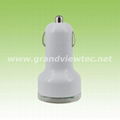 Mini Dual USB Car Adapter for iPad 4