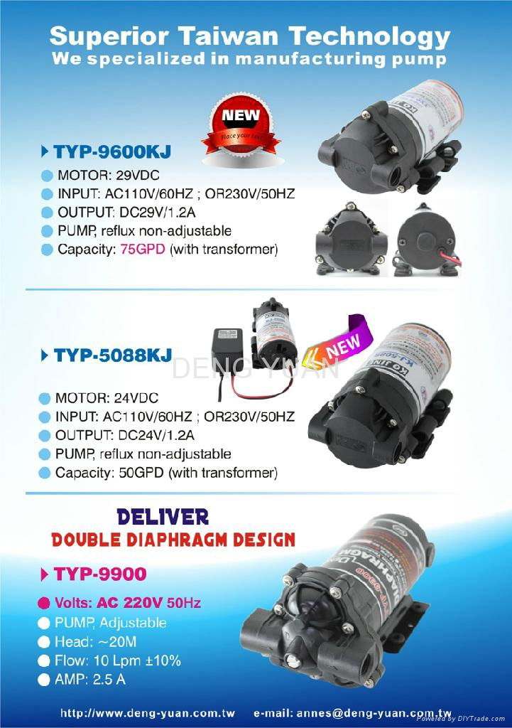 PUMP-24VDC-50PSI BY PASSI 4