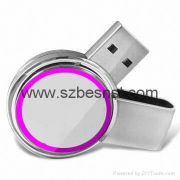 swivel metal USB memory disk 5