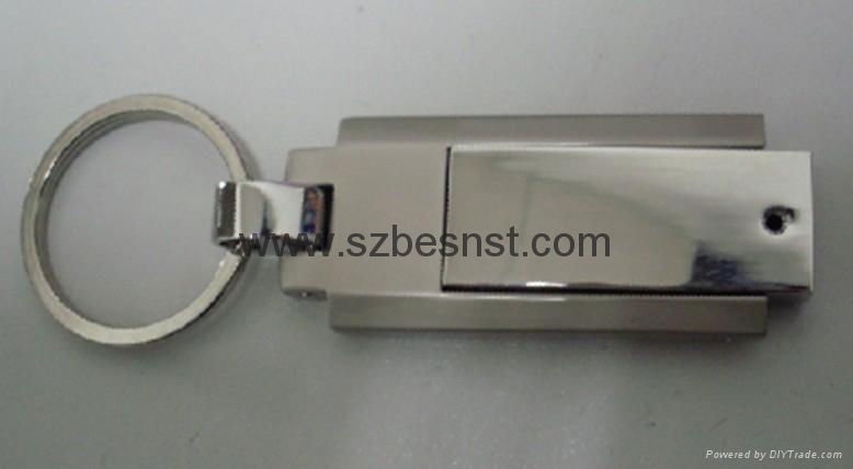 OEM metal swivel usb drive stick 4