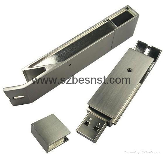 Metal Key shape usb memory flash  4