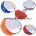 colorful round shape usb 2.0 flash 