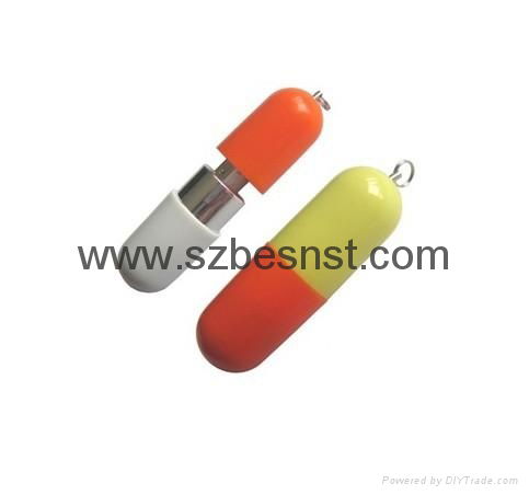 Pill Shape usb pen drive 