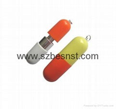 Pill Shape usb pen drive 