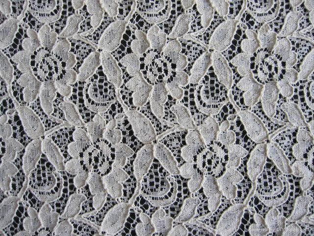 Net Cotton Stretch Lace Fabric, For Making Garments, Packaging