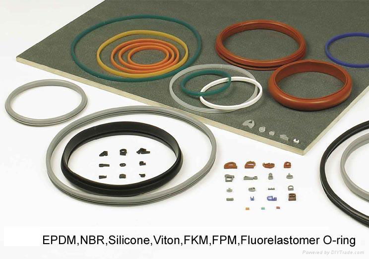 EPDM,NBR,Silicone,Viton FKM,FPM,Fluorelastomer O-ring