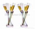 Baseless Sand Beach Champagne Glass