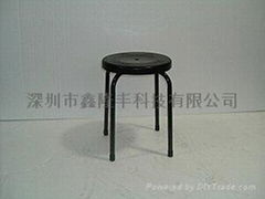 Antistatic Stool with Solid Cover