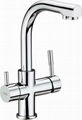 sink mixer-brass chrome 1