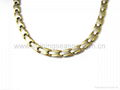 Magnetic Stainless Steel/titanium Necklace &Bracelet 2