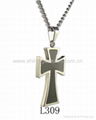 Stainless Steel Cross Pendants 1