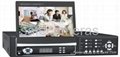 8CH H.264 Standalone DVR BUILT IN 7'' TFT LCD MONITOR  4