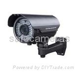 1/3 SONY Color CCD,600TVL,built-in 4-9mm lens,36pc F8 LED,40-50m night vision