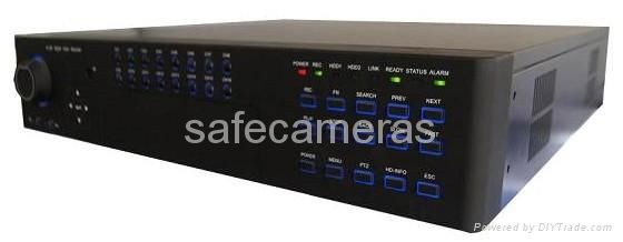 FULL D1 DVR support H.264,network,VGA,TV,1080P high definition 3