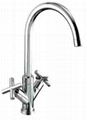 Double handle sink mixer faucets 1