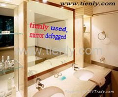 Mirror defogger Mirror demister Fogless