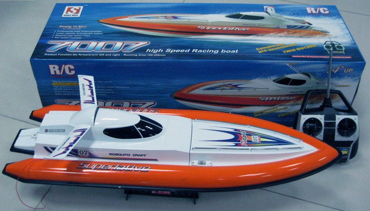 7007 Hi Speed RC EP Speedboat