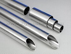 Cold rolled stainless steel seam pipe