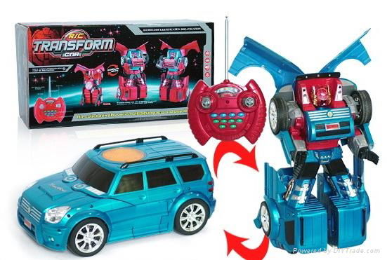 rc multifunctional transformation robot car 2