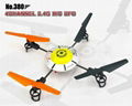 2013 Newest JXD380 4CH 2.4G RC UFO LED